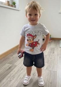 Костюм Mini Joy "Wpate" сірий, хлопчик 6-9-12-18 місяців
