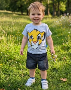 Костюм Mini Joy «Simba» сірий, хлопчик 6-9-12-18 місяців