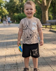 Костюм Minitix «What’s up doc?» бежевый, мальчик 2-3-4-5 лет