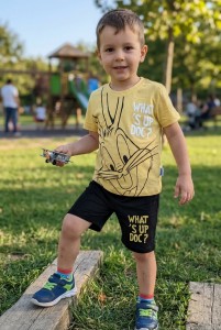 Костюм Minitix «What’s up doc?» жёлтый, мальчик 2-3-4-5 лет