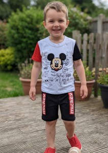 Костюм Minitix «Mickey» белый, мальчик 2-3-4-5 лет