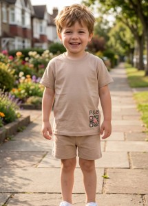 Костюм Partner «P&B» бежевый, девочка 2-3-4-5 лет