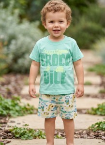 Костюм Bebellom «Crocodile» лаймовый, мальчик 2-3-4-5 лет