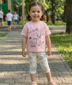 Костюм Bobisko "Bambi" пудра, девочка 2-3-4-5 лет