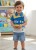 Костюм Ronix «Born be smart» синий, мальчик 6-9-12-18 месяцев, фото