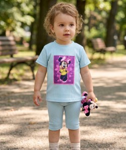 Костюм «Minnie» бирюзовый, девочка 2-3-4-5 лет