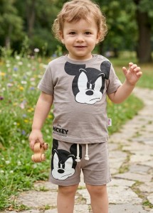 Костюм Murat «Mickey» капучино, хлопчик 9-12-18-24 місяців