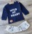 Костюм Hunny Kids «Wild» синий(темный), мальчик 6-9-12-18 месяцев, фото