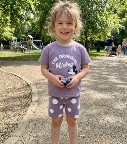 Костюм My Bella «The original Mickey» фиолетовый, девочка 2-3-4-5 лет