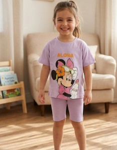 Костюм Smile «Aloha» сиреневый, девочка 5-6-7-8 лет