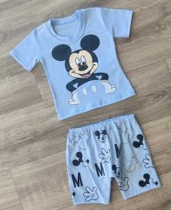 Костюм «Mouse» голубой, мальчик 6-9-18-36 месяцев
