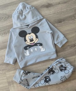 Костюм «Mouse» серый, мальчик 9-18мес-3-5 лет