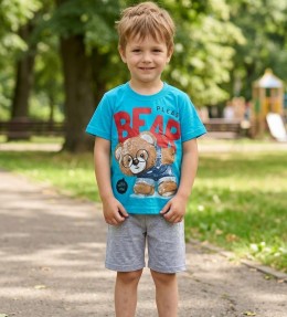 Костюм "Bear" Голубой, мальчик 9-10-11-12 лет