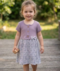 Платье My Bella "Цветочки" фиолетовый 2-3-4-5 лет