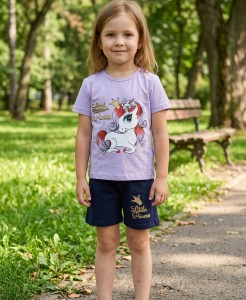 Костюм "Little princess" бузковий, дівчинка 3-4-5-6 років