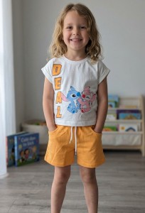 Костюм "Deal" желтый, девочка 3-4-5-6 лет