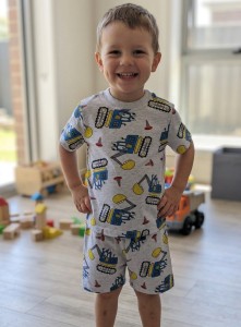 Костюм Eser "Екскаватор" серый, мальчик 3-4-5-6-7 лет