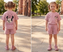Костюм «Minnie» пудровый, девочка 2-3-4-5 лет