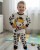 Пижама Supermini "Коровка", чёрный, мальчик 4-5-6 года, фото