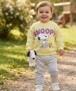 Костюм Bebico "Snoopy" желтый, девочка 6-12-18-24 месяцев