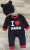 Человечек  Murat baby "I❤️ mama", черный, унисекс  3-6-9-12 месяцев, фото 1