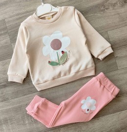 Костюм Via Kids "Garden ciub" бежевий, дівчинка 9-12-18-24 місяців