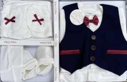 Комплект Baby Biss "Классика" синий(темный), мальчик 0-3 месяцев