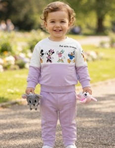 Костюм Benzer "Minnie" сиреневый, девочка 6-9-12 месяцев