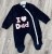 Человечек Minilove «I❤️Dad» темно-синий, мальчик 0-3-6 месяцев, фото 1