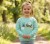 Реглан Pembix «Be kind» бирюзовый, девочка 8-9-10-11-12 лет, фото