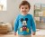 Реглан «Mickey» светло-голубой, мальчик 6-9-12-18 месяцев, фото