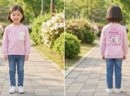 Реглан O.T.R «Be happy» розовый, девочка 9-10-11-12 лет