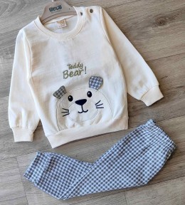 Костюм Deco "Teddy" зелений, хлопчик 9-12-18-24 місяців