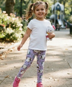 Лосины Bagci «Hello Kitty» сиреневый, девочка 9-10-11-12 лет
