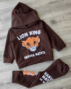 Костюм "Lion" коричневый, мальчик 1-1,5-2-4 лет