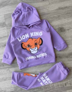 Костюм "Lion" фиолетовый, девочка 1-1,5-2-4 лет