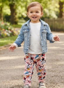 Спортивные штаны Eser «Mickey&Minnie» персиковый, девочка 5-6-7-8 лет