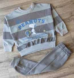 Костюм Ramcocuk "Peanuts" серый, мальчик 2-3-4-5 лет