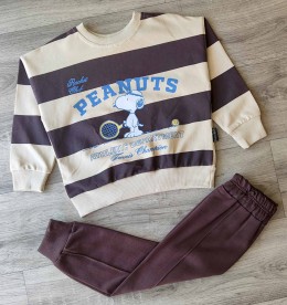 Костюм Ramcocuk "Peanuts" коричневый, мальчик 2-3-4-5 лет