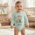 Боді Findik «Little gentleman» бірюзовий, хлопчик 3-6-9-12-18 місяців, фото