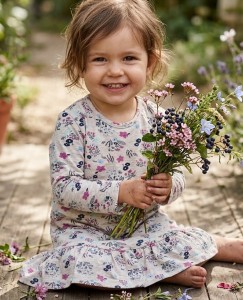 Сукня Han Kids «Квіточки» пісочний, 2-3-4-5-6 років