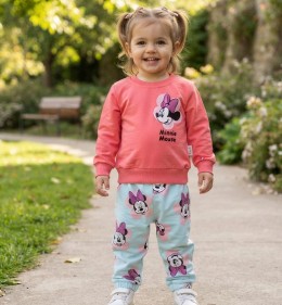 Костюм Ronix "Minnie" кораловый, девочка 9-12-18-24 месяцев