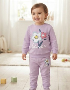 Костюм Lovella "Цветочек" сиреневый, девочка 2-3-4-5 лет