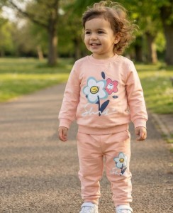 Костюм Lovella "Цветочек" персиковый, девочка 2-3-4-5 лет