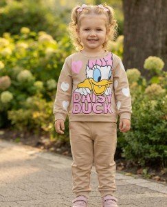 Костюм "Daisy Duck" бежевый, девочка 3-5-7-9 лет