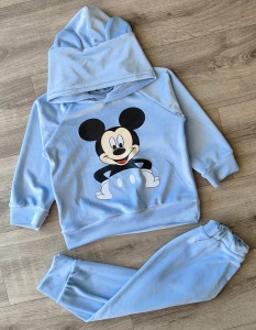 Костюм "Mouse" голубой, мальчик 1-1,5-2-4 лет