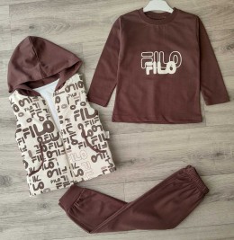 Костюм Feely Kids "Filo" коричневий(темний), хлопчик 2-3-4-5 років