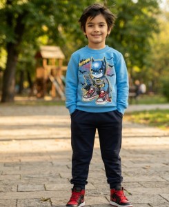 Костюм "Batman" синий, мальчик 2-3-4-5 лет