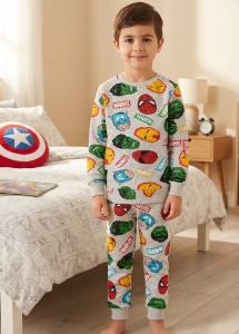 Пижама  MDY "Marvel" бежева, хлопчик 3-4-5-6-7 років
