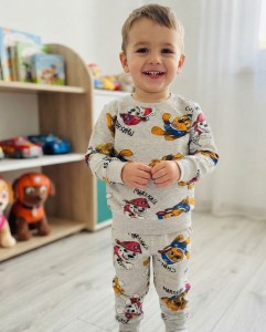 Пижама  MDY "Paw Patrol" бежевая, мальчик 8-9-10-11-12 лет